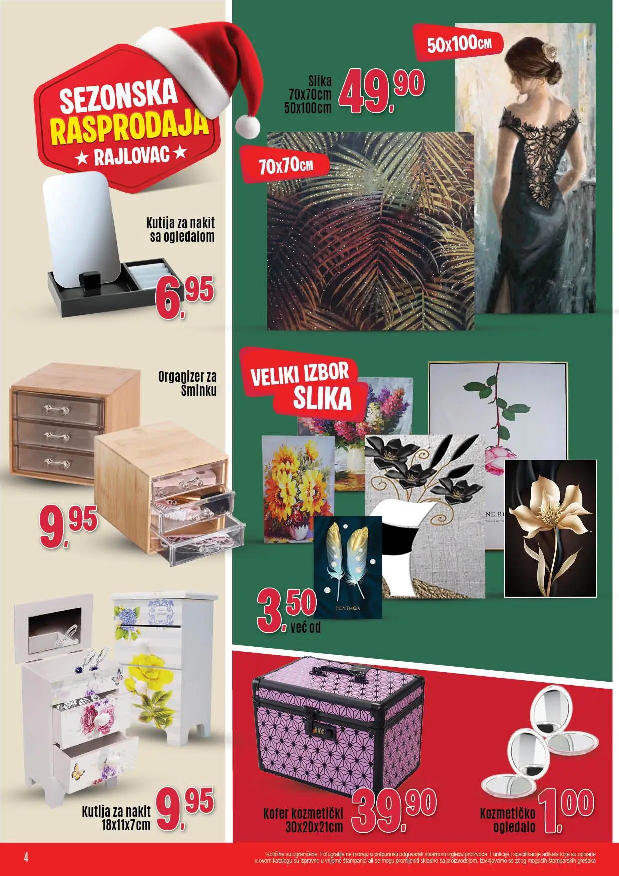 Robot SEZONSKA RASPRODAJA RAJLOVAC 24.12.2025-30.1.2026. 