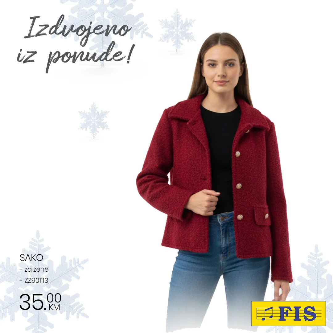 Fis zimska odjeća - decembar 2025.