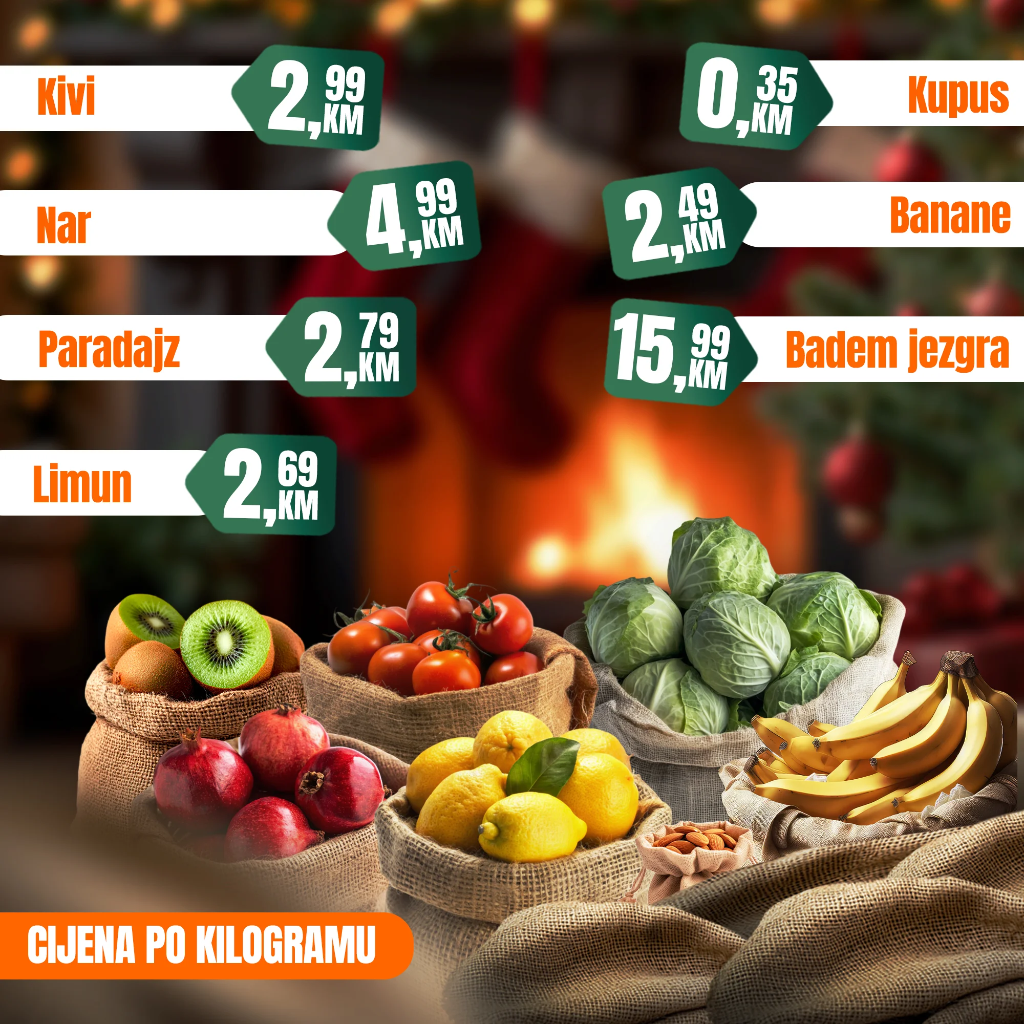Fortuna NOVOGODIŠNJA AKCIJA 27-31.12.2025.