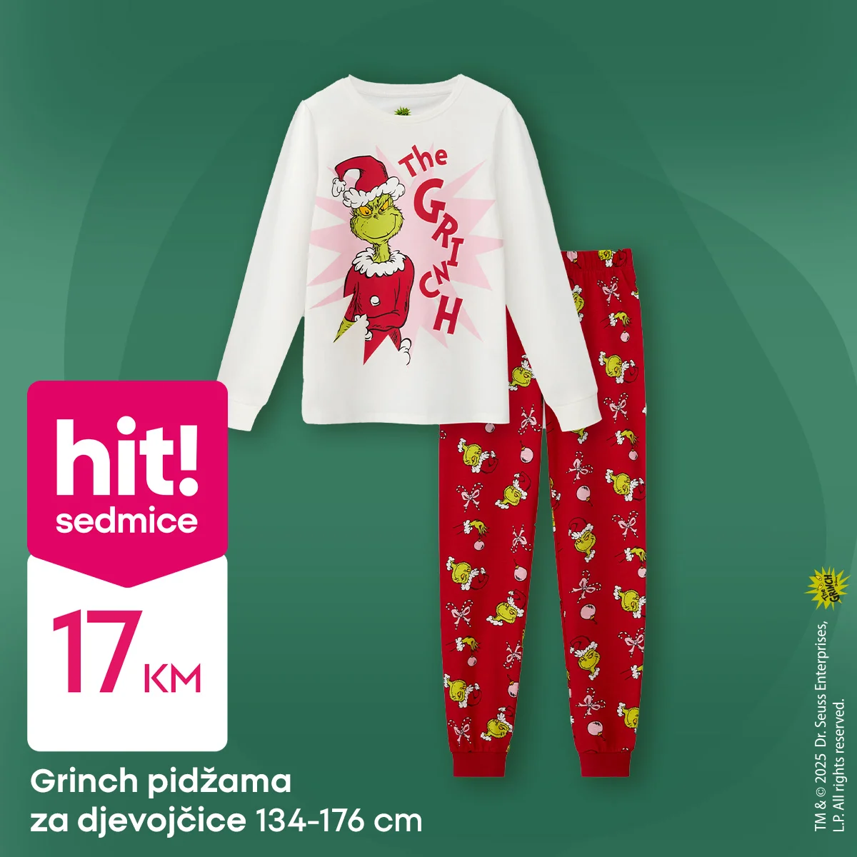 Pepco pidzame za cijelu porodicu. 