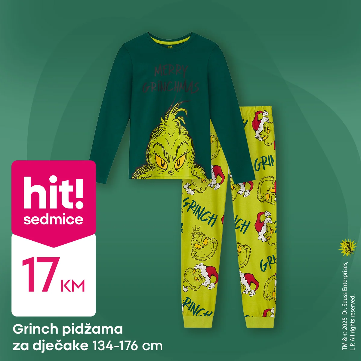 Pepco pidzame za cijelu porodicu. 