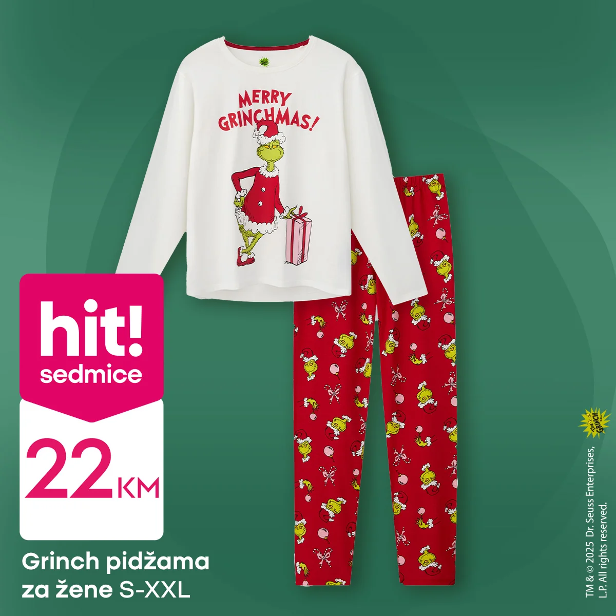 Pepco pidzame za cijelu porodicu. 