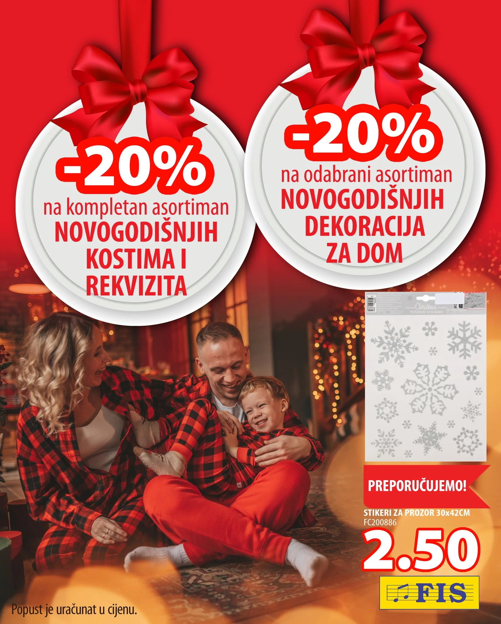 Fis NOVOGODISNJE JELKE I DEKORACIJE