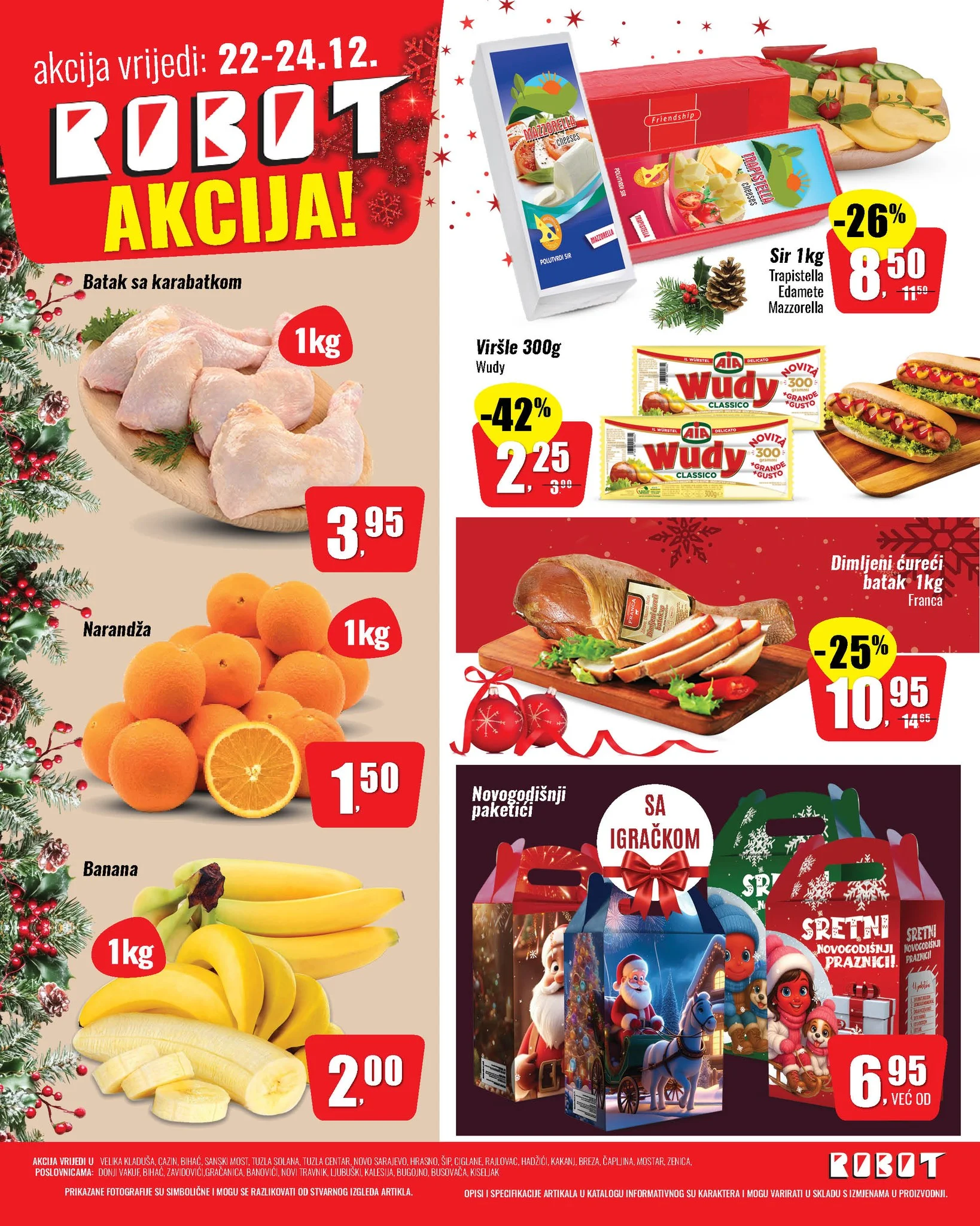 Robot akcija za početak sedmice