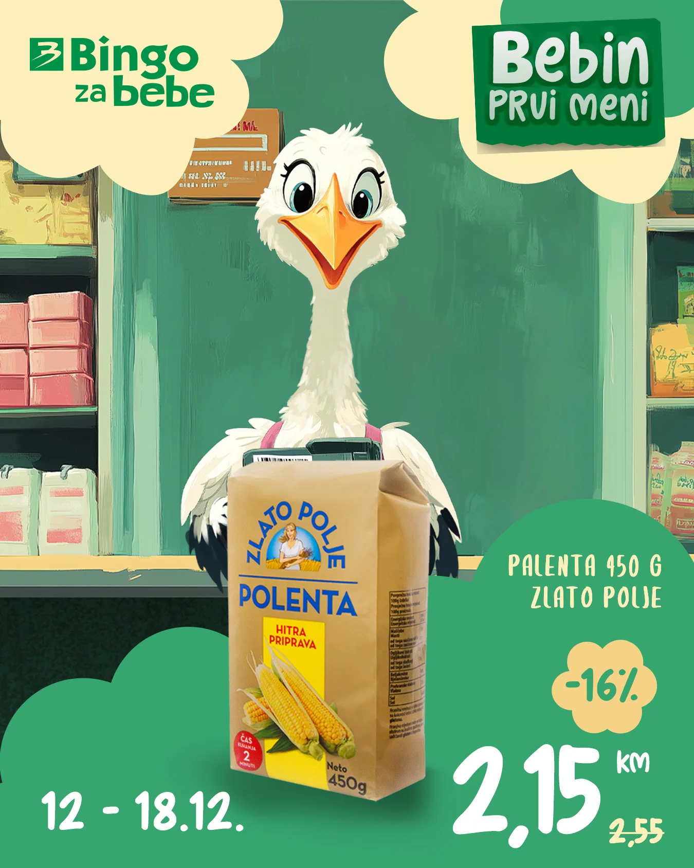 Bingo za bebe - RODIN PRVI MENI