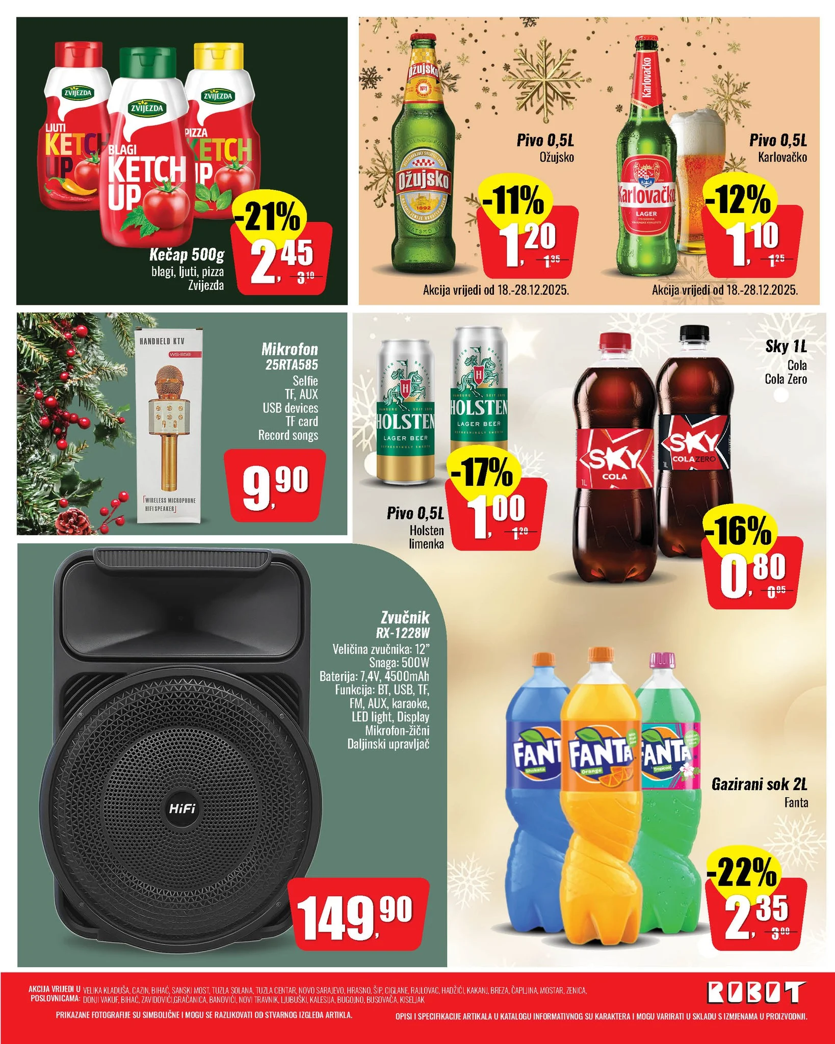 Robot vikend akcija 18-20.12.2025.