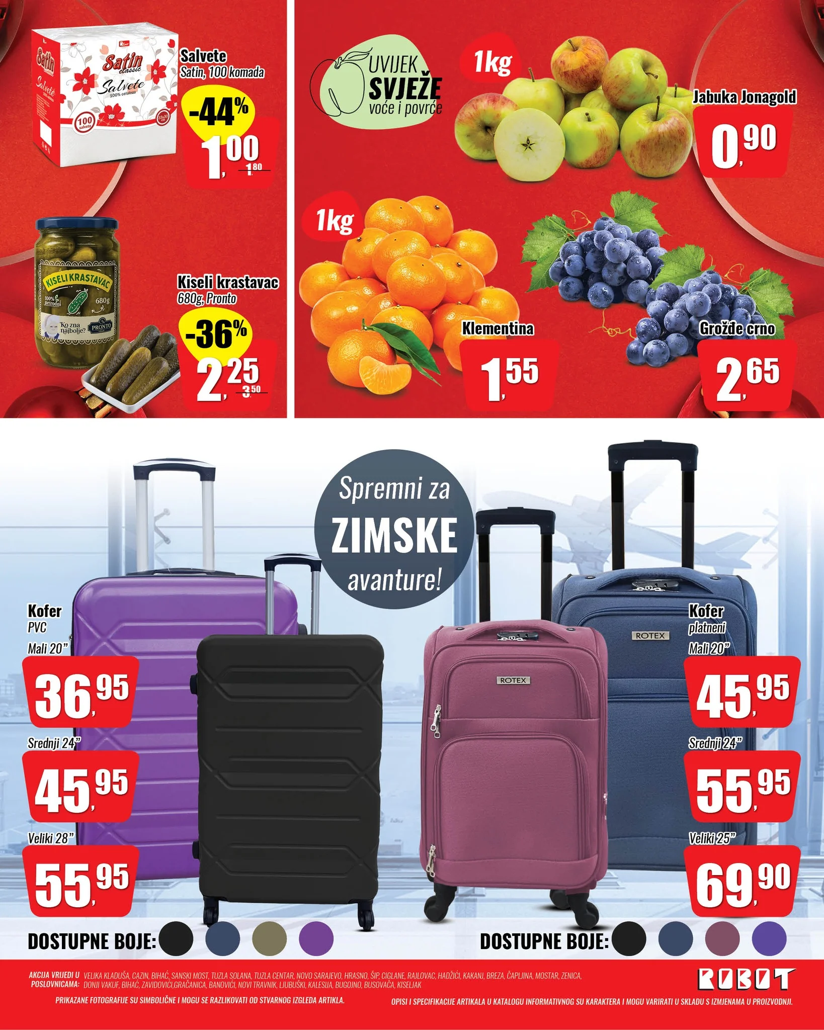 Robot akcija za početak sedmice