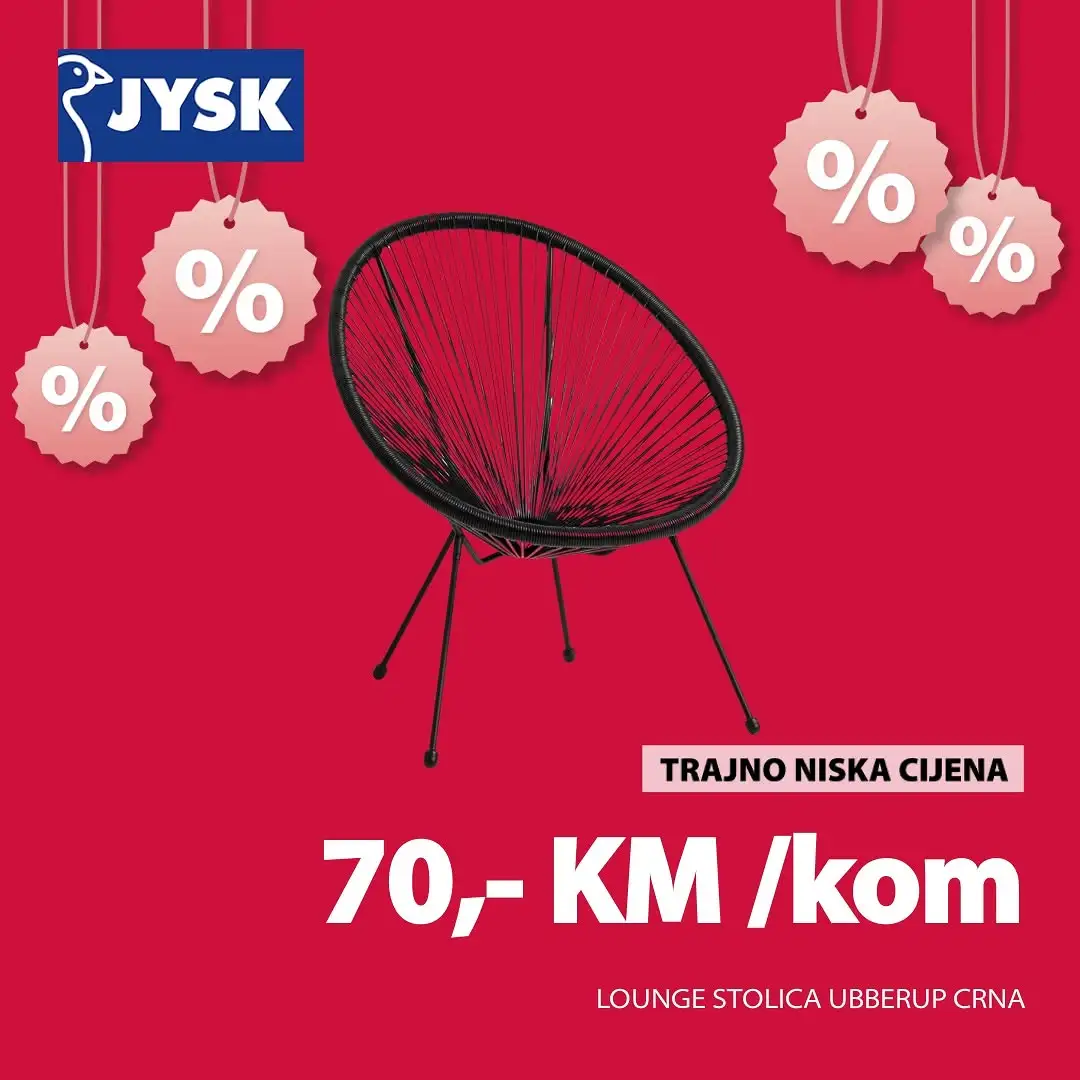 Jysk SUPER SNIŽENJE do 6.1.2026.