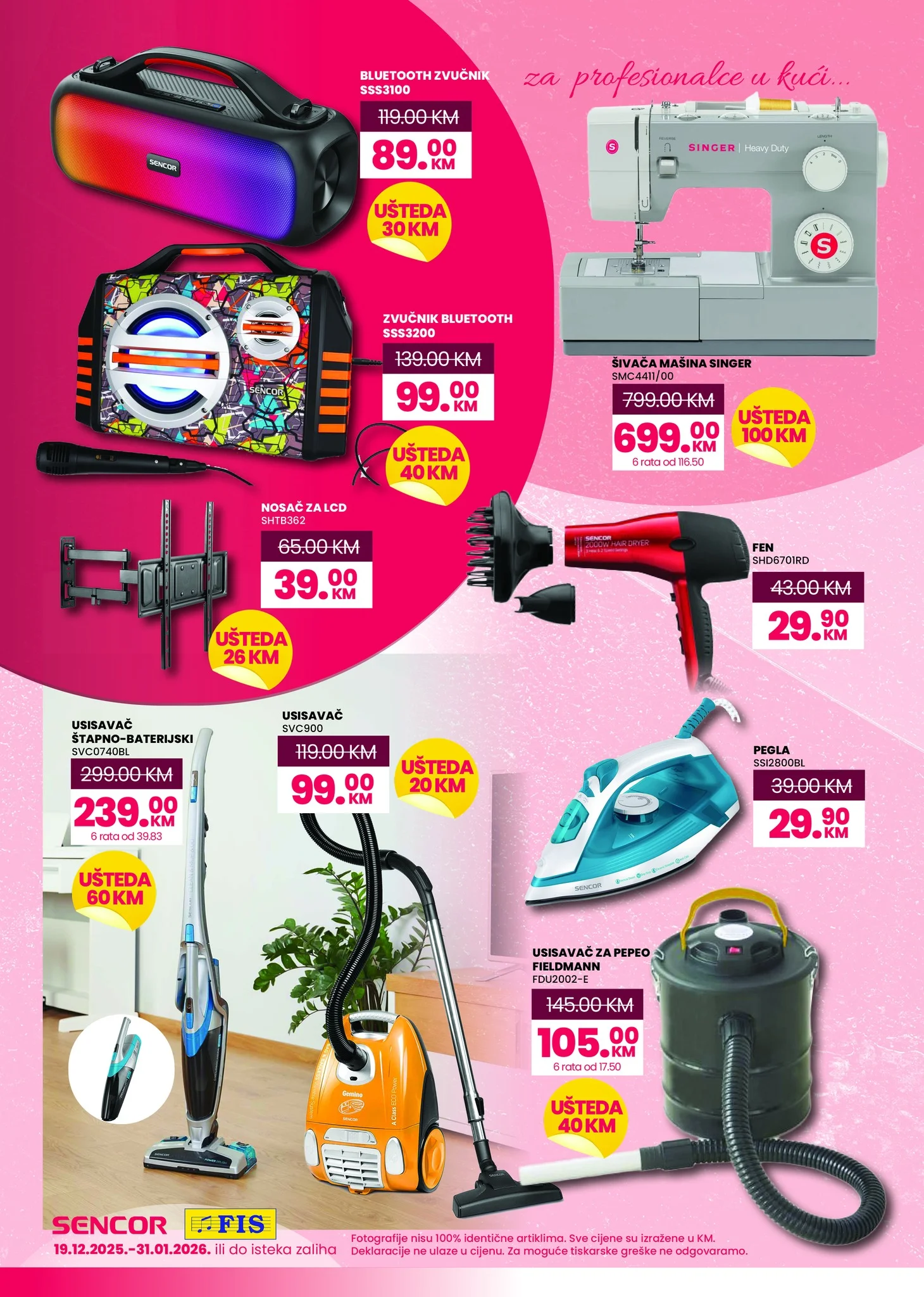 Fis & Sencor SUPER AKCIJA