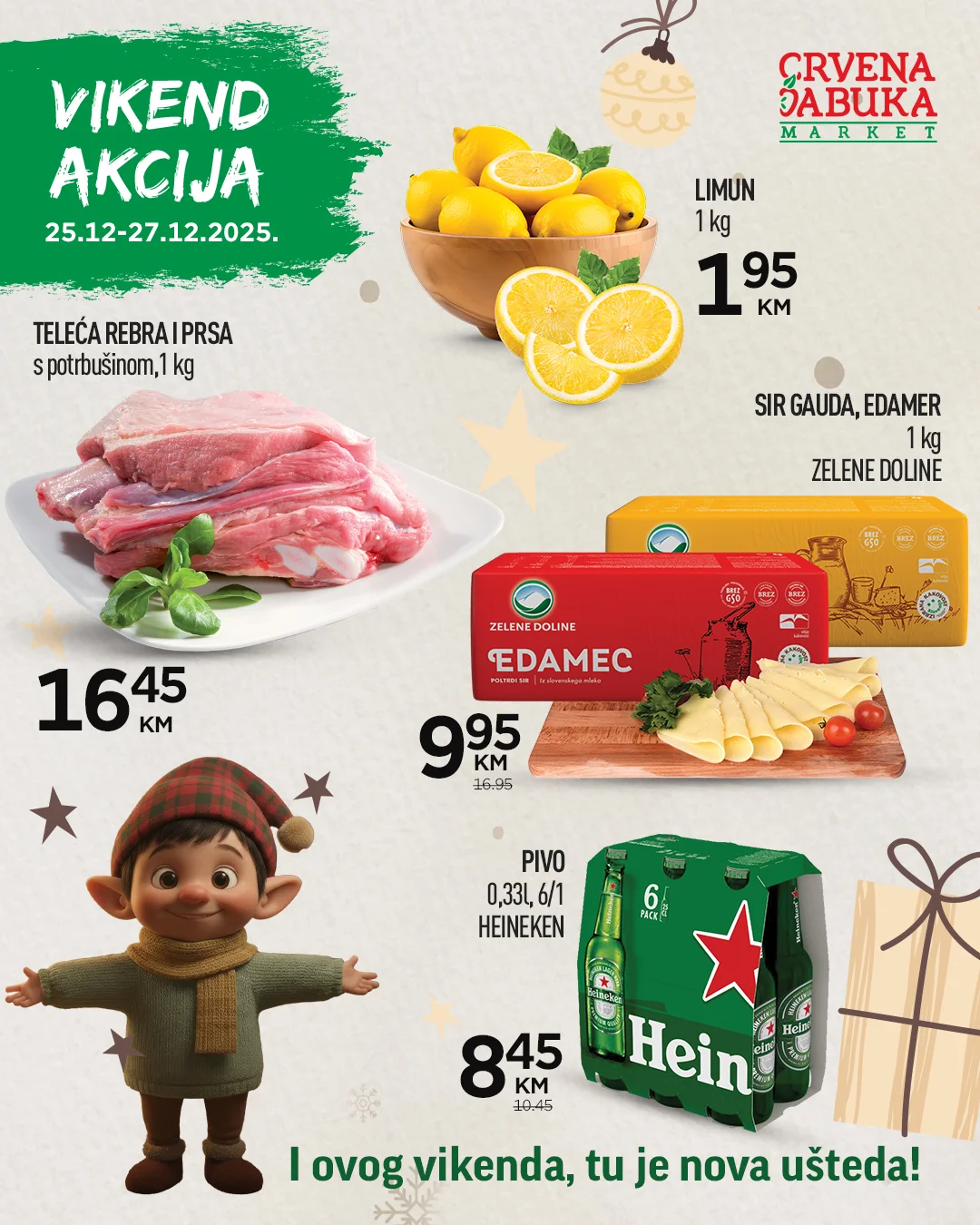 Crvena Jabuka vikend akcija 25-27.12.2025.