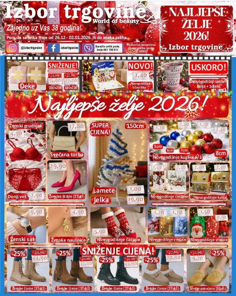 Izbor trgovine katalog 26.12.2025-2.1.2026. 