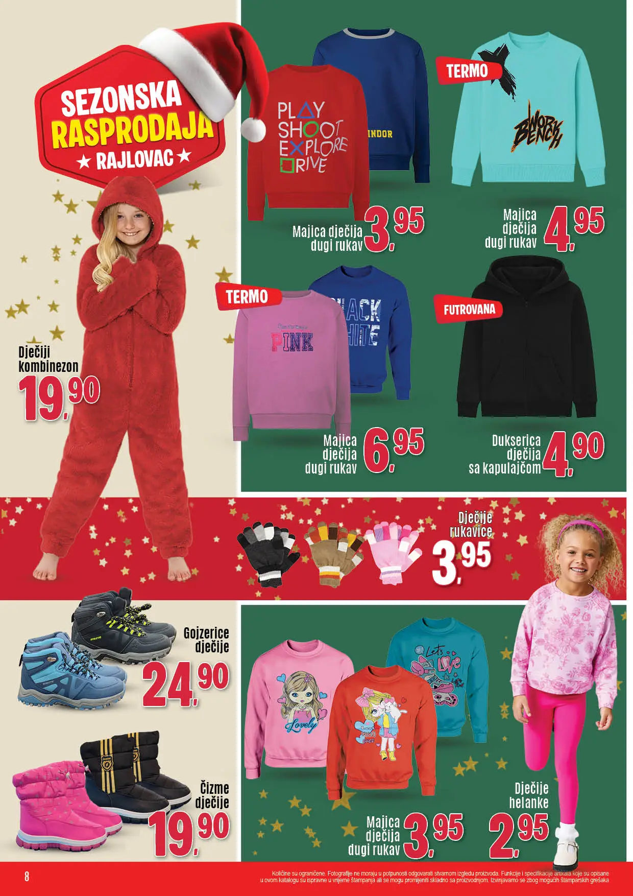 Robot SEZONSKA RASPRODAJA RAJLOVAC 24.12.2025-30.1.2026. 