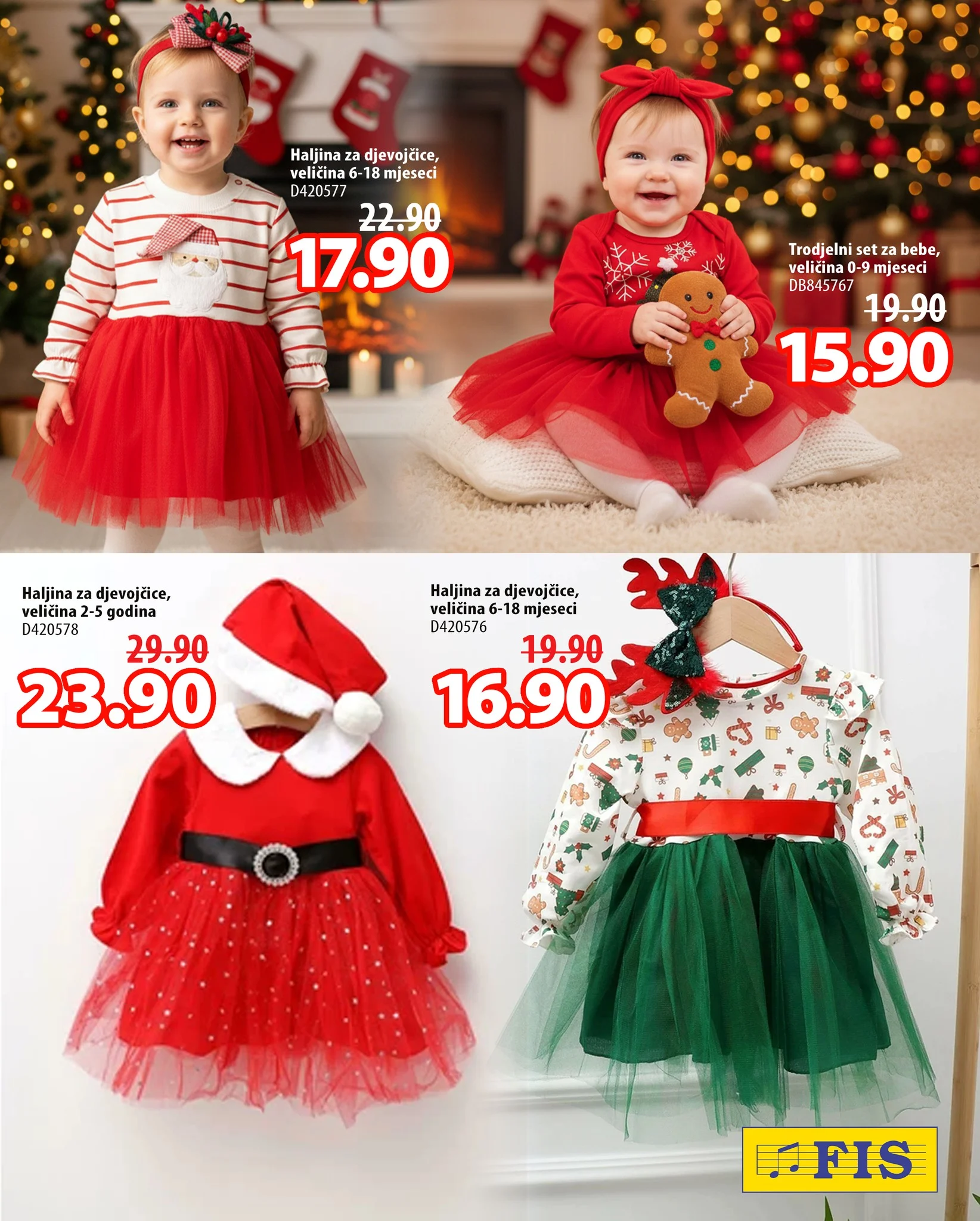 FIS akcija – sniženje na paketiće, igračke i odjeću 3–6.12.2025.