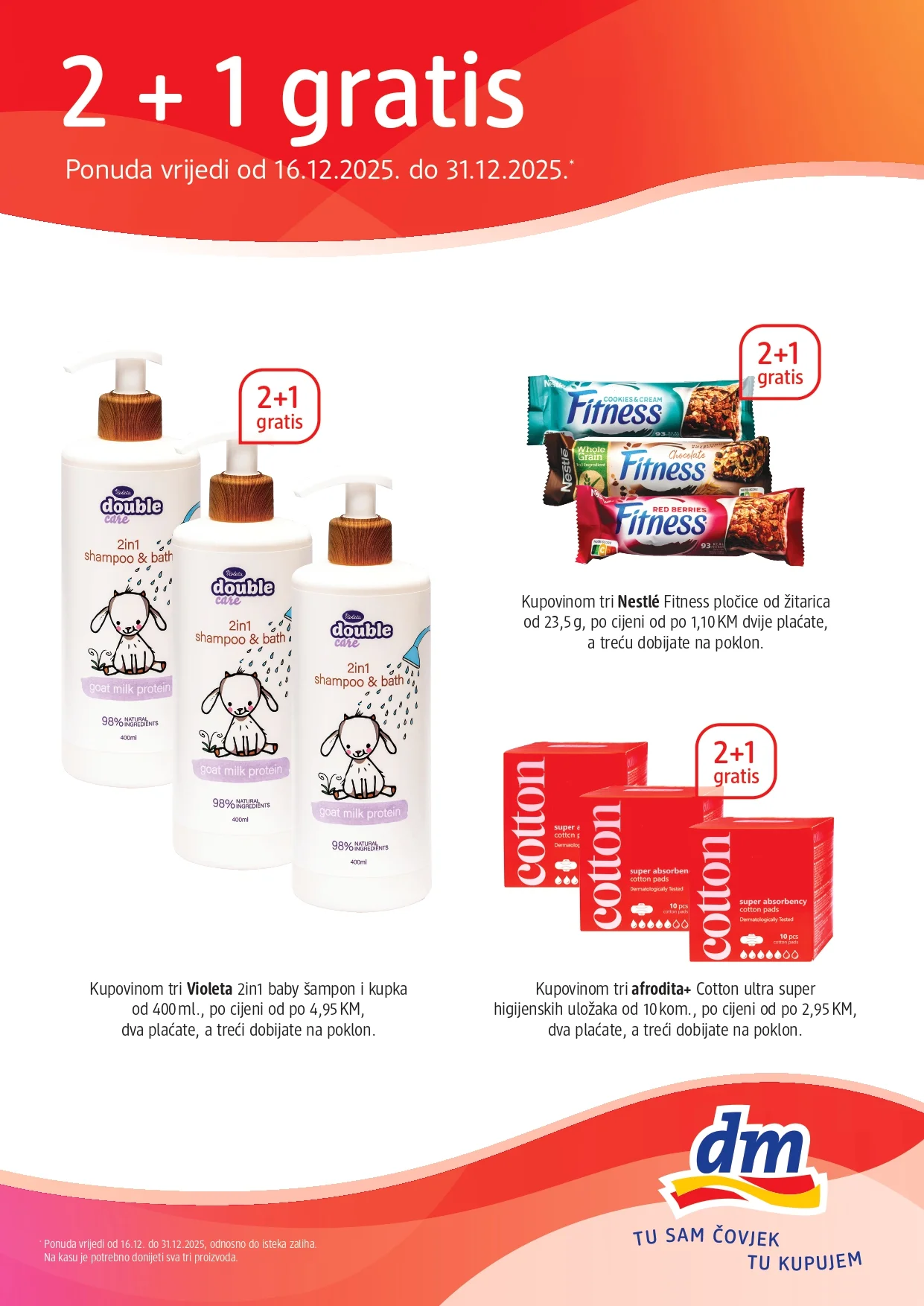 dm 2+1 GRATIS 16-31.12.2025.