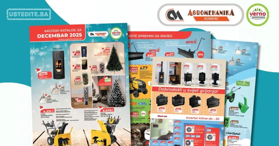 Verno by Agromehanika katalog decembar 2025.