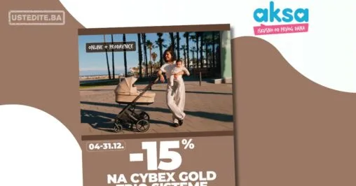 Aksa SNIŽENJE Cybex TRIO sistema 4-31.12.2025.