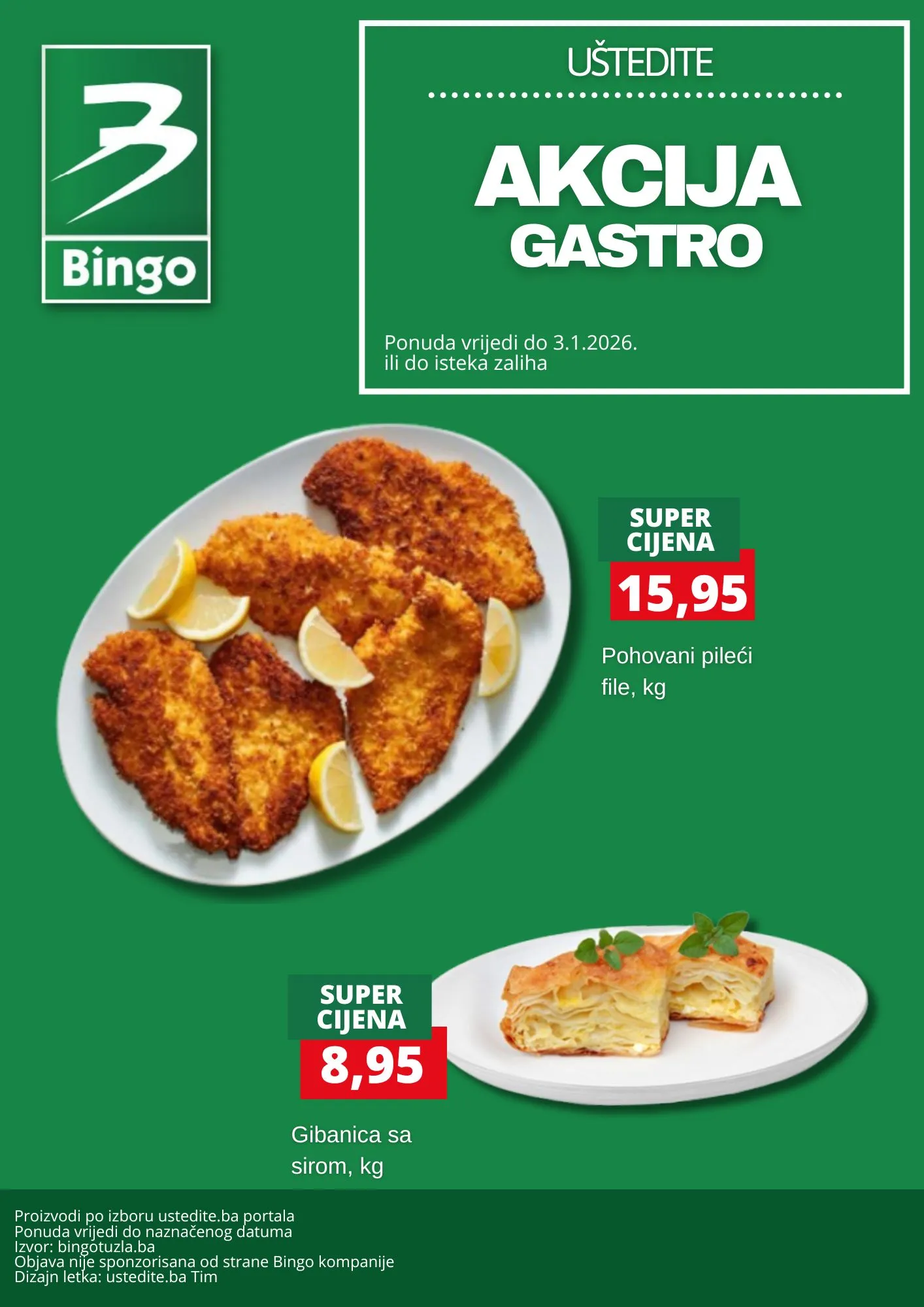 Bingo akcija GASTRO ODJEL 