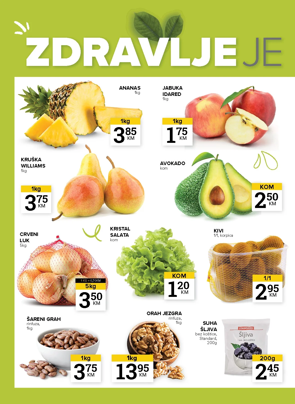 Konzum ZDRAVE NAMIRNICE 16-22.12.2025.