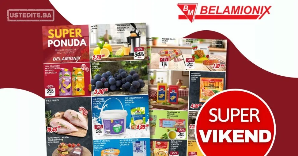 Belamionix vikend akcija 11-14.12.2025.
