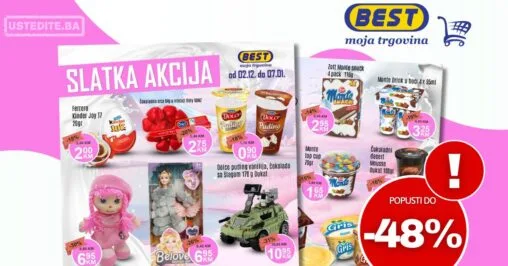 Best katalog SLATKA AKCIJA 2.12.2025-7.1.2026.