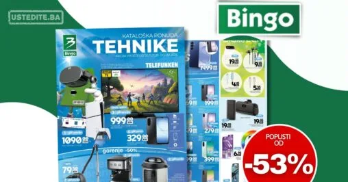 Bingo TEHNIKA - sniženje do 13.1.2025.