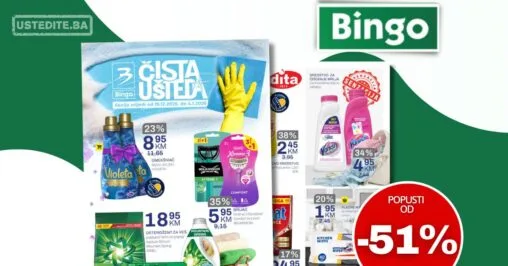 Bingo katalog ČISTA UŠTEDA 19.12.2025-4.1.2026.