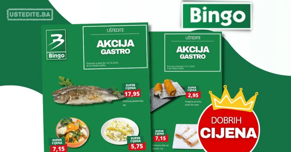 Bingo akcija GASTRO PONUDA