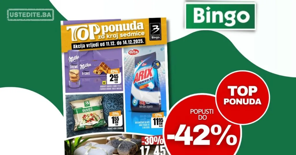 Bingo vikend akcija 11-14.12.2025.