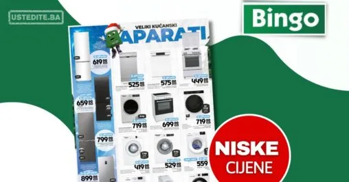 Bingo katalog BIJELA TEHNIKA sniženje do 13.1.2026.