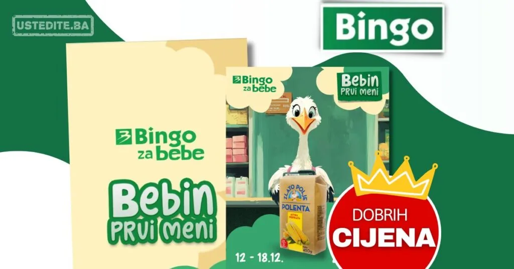 Bingo za bebe - RODIN PRVI MENI