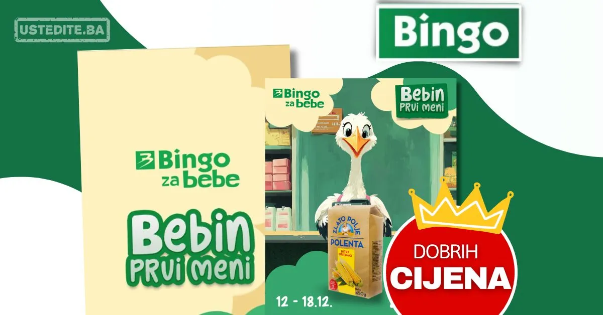 Bingo za bebe - RODIN PRVI MENI