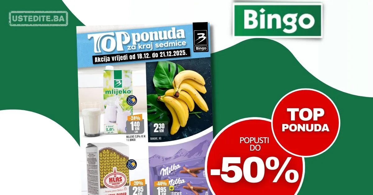 Bingo vikend akcija 18-21.12.2025.