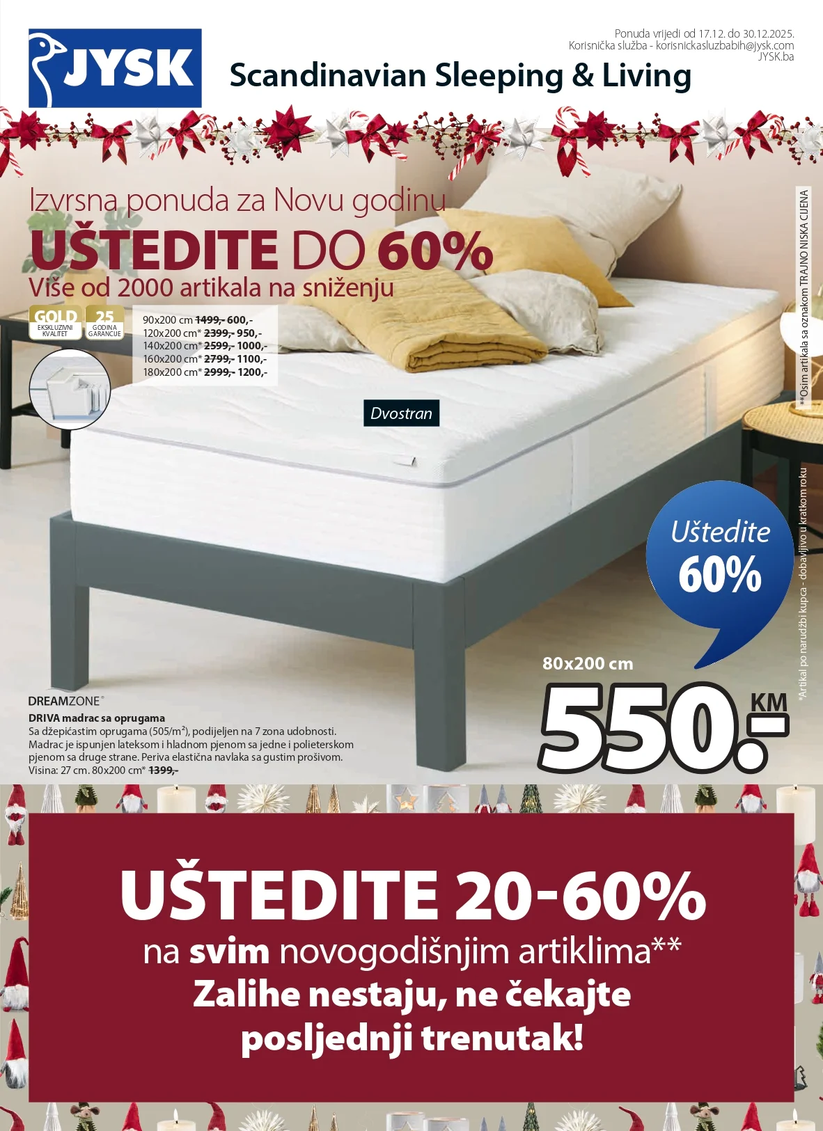 Jysk katalog 17-30.12.2025.