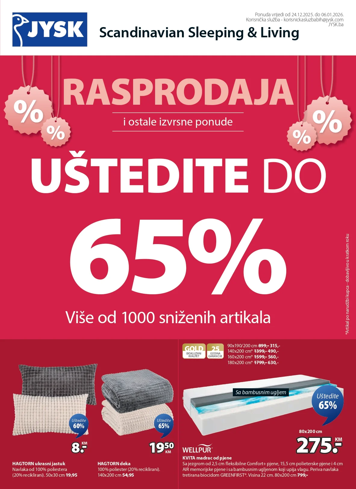 Jysk katalog 24.12.2025-6.1.2026.