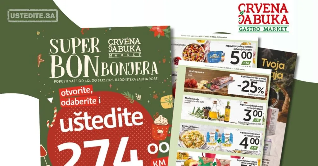 Crvena Jabuka katalog SUPER BONBONJERA 1-31.12.2025.