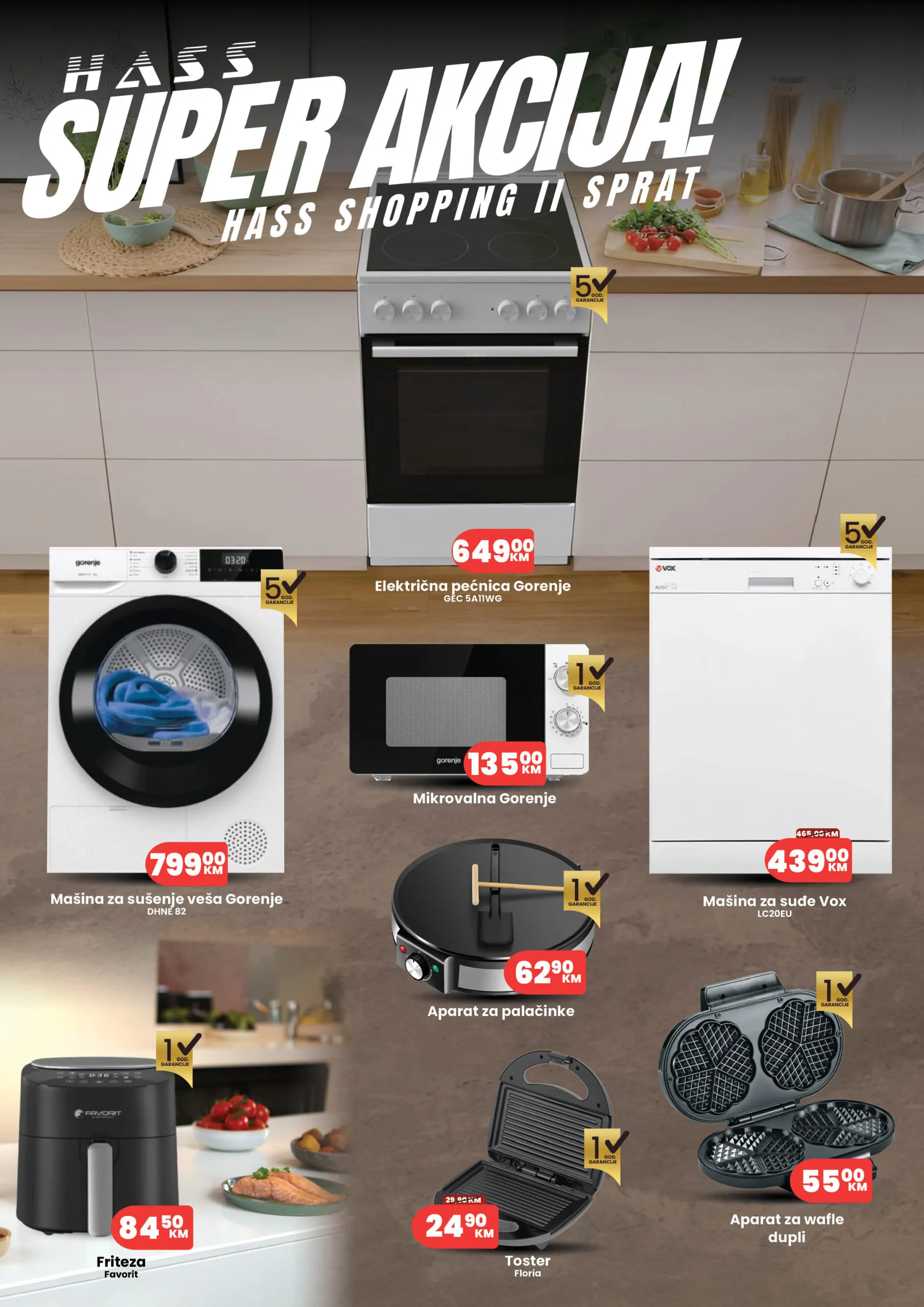 Hass komerc SUPER AKCIJA decembar 2025.