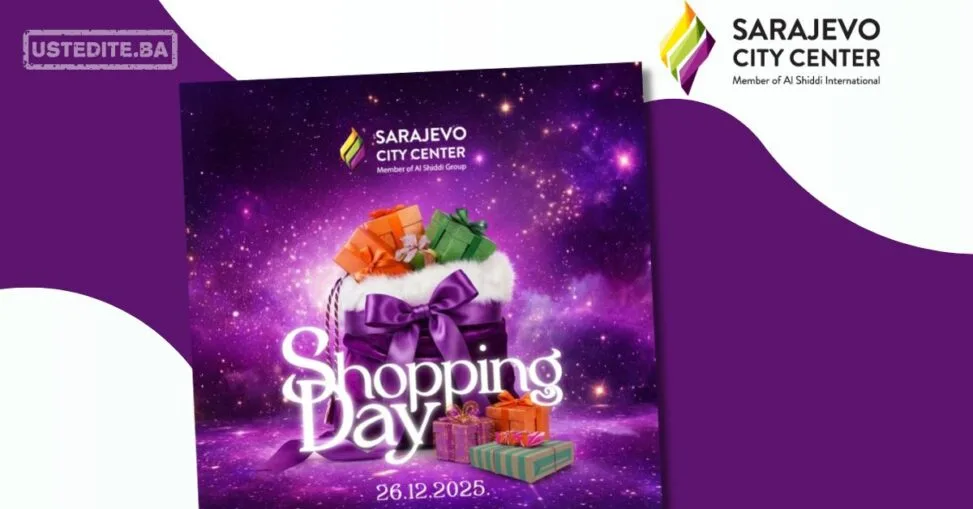 Sarajevo City Centar SHOPPING DAY 26.12.2025.