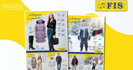 Fis akcija odjeće i obuće – zimska sniženja do 28.12.2025.
