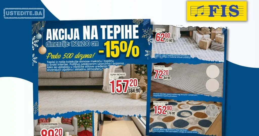 Fis katalog AKCIJA NA TEPIHE 15-31.12.2025.