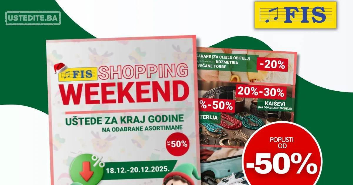 Fis katalog SHOPPING WEEKEND 18-20.12.2025.