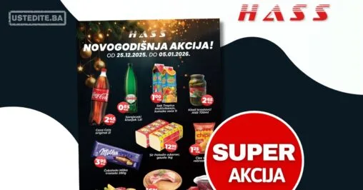 Hass komerc NOVOGODIŠNJA AKCIJA 25.12.2025-5.1.2026.