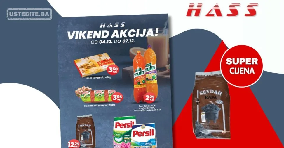 Hass komerc vikend akcija 4-7.12.2025.