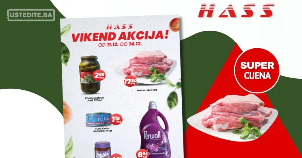 Hass komerc vikend akcija 11-14.12.2025.