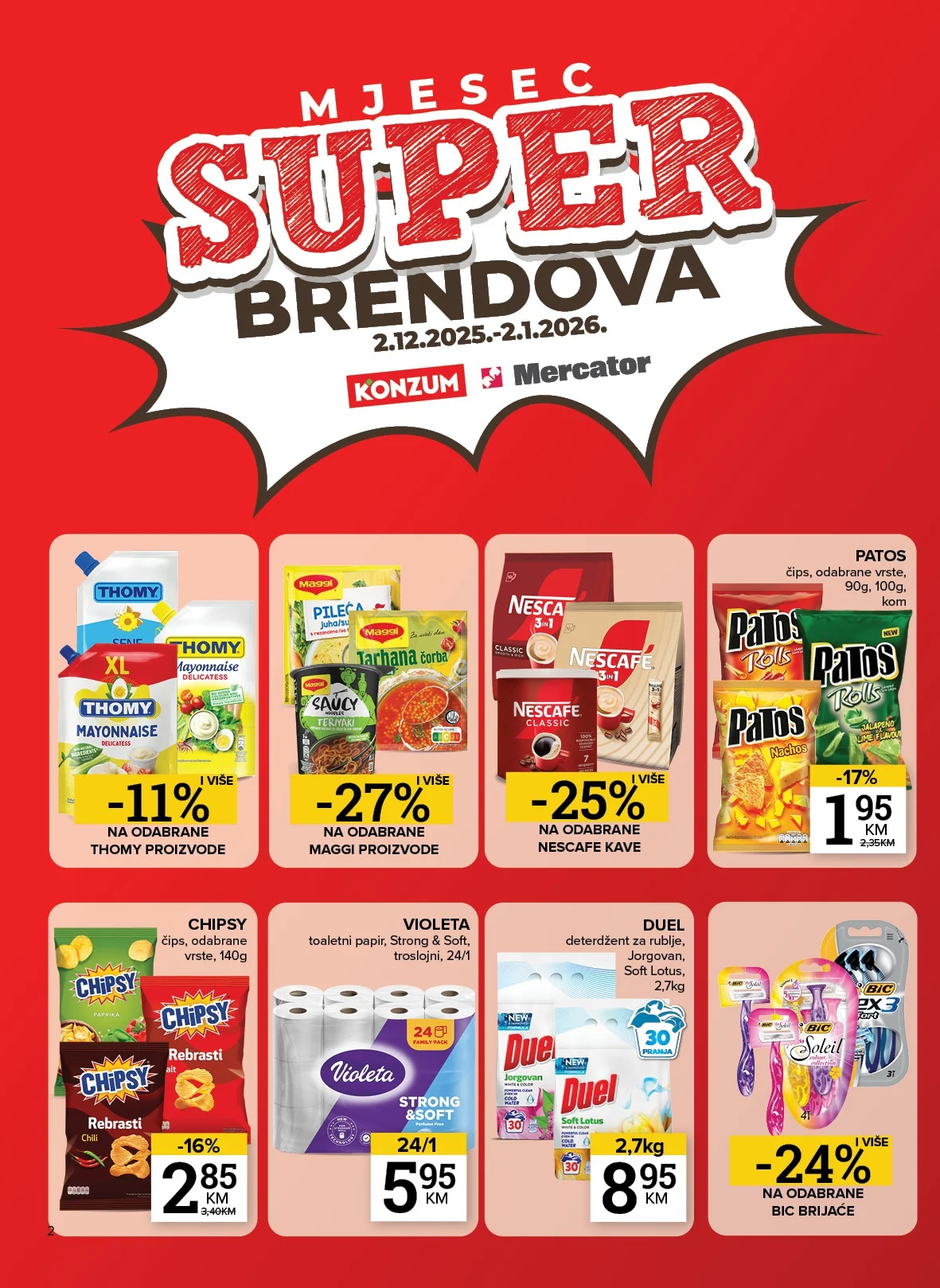 Konzum katalog 9-15.12.2025.