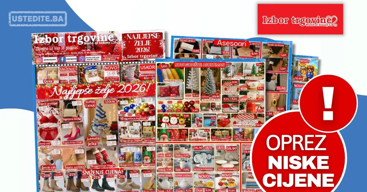 Izbor trgovine katalog 26.12.2025-2.1.2026.