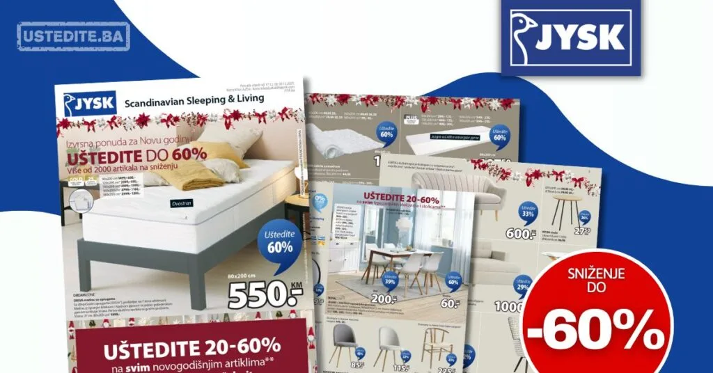 Jysk katalog 17-30.12.2025.