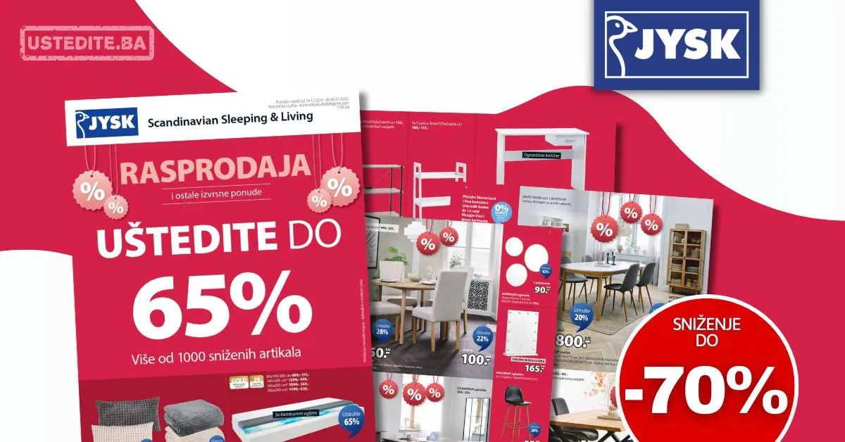 Jysk katalog 24.12.2025-6.1.2026.