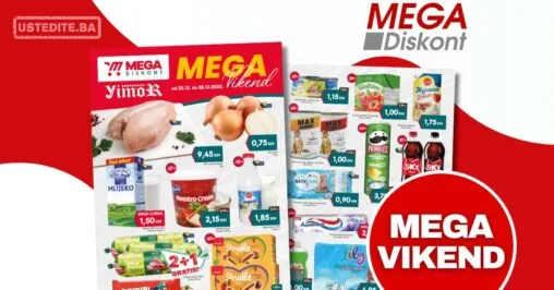 Mega Diskont vikend akcija 25-28.12.2025.