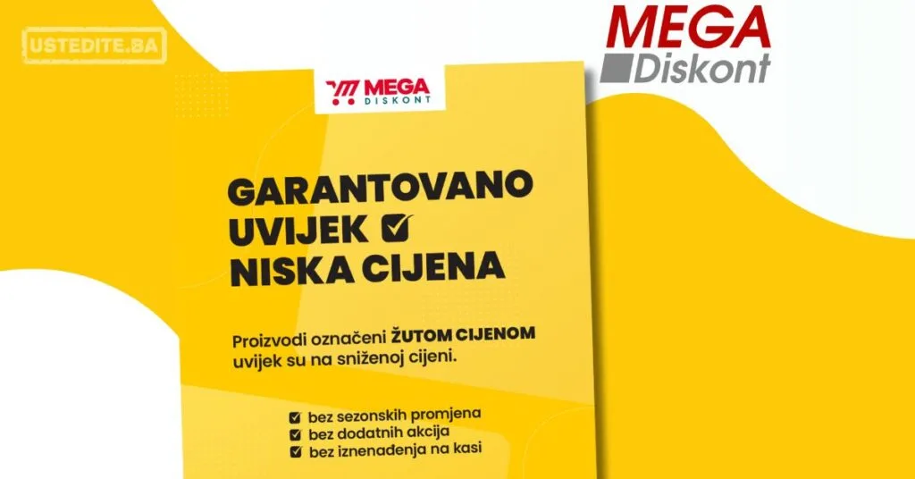 Mega Diskont GARANTOVANO NISKE CIJENE