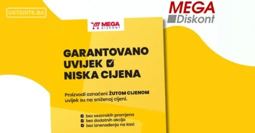 Mega Diskont GARANTOVANO NISKE CIJENE